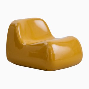 Silla auxiliar vintage de Alberto Rosselli para Saporiti Italia, años 60