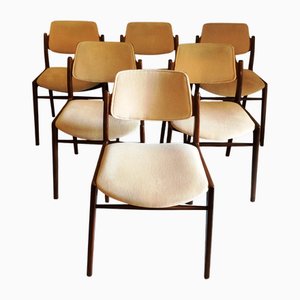 Dining Chairs by Hartmut Lohmeyer for Wilkhahn, 1950s, Set of 6