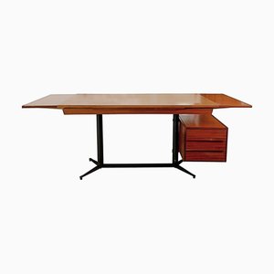 Mid-Century Extendable Desk by Osvaldo Borsani for Tecno, 1960s