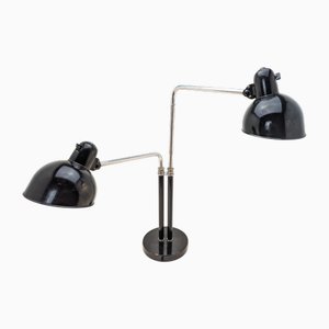 Lampada modello 6580 a doppio braccio di Christian Dell per Kaiser Idell, 1934