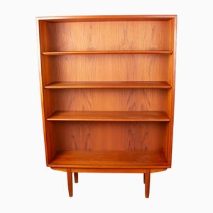 Dänisches Teak Bücherregal von Borge Mogensen für Soborg Mobelfabrik, 1960er