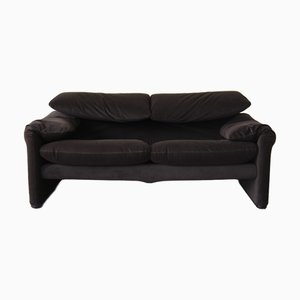 Maralunga Zwei-Sitzer Sofa von Vico Magistretti für Cassina, 1973