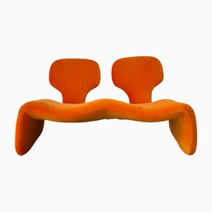 Djinn Duo Chair von Olivier Mourgue für Airborne, 1960er