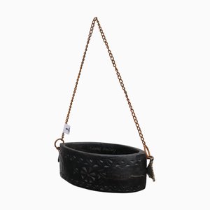 Vintage Wooden Kashkul Bowl, 1920s