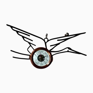Vintage Wandbarometer von Oiseau de Lyfa, Frankreich, 1960er