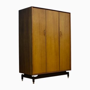 Mid-Century Tola and Black Wardrobe from G-Plan, 1960s