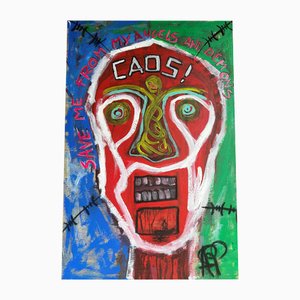 ArpVerdeacqua, Chaos 2020, Acryl auf Leinwand