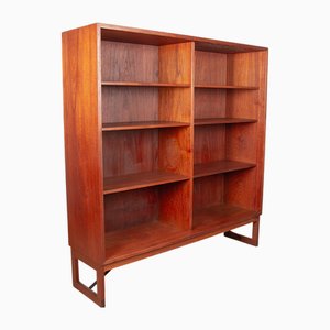 Großes skandinavisches Teak Regal mit 6 verstellbaren Regalböden von Borge Mogensen für Karl Andersson & Soner, 1960er