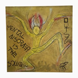 ArpVerdeacqua, The Solution, 2022, Acryl auf Leinwand