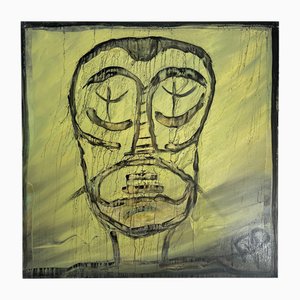 ArpVerdeacqua, Green Storm, 2024, Acryl auf Leinwand