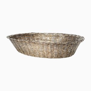 Mid-Century Modern Silver Plated Bread Basket, 1950