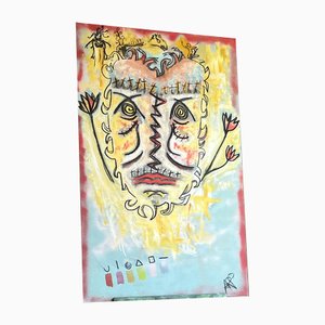 ArpVerdeacqua, Somewhere Over the Rainbow, 2020, Acrilico su Tela