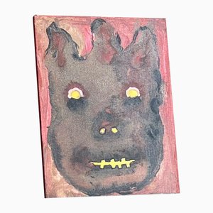 ArpVerdeacqua, My Teddy Bear, 2022, Acrylic on Canvas