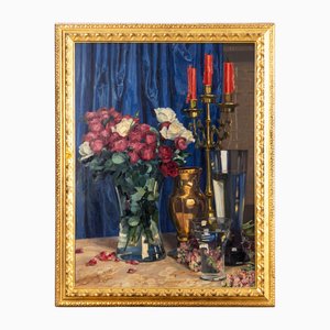 Reinhold Max Eichler, Large Still Life, Member of the Scholle Group, Munich