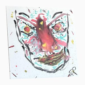 ArpVerdeacqua, Demons Love Me on Saturday Night, 2022, Acrilico su Tela