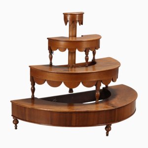 Walnut Ètagére, Italy, 19th Century