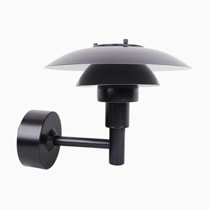 V2 Black Model PH 3-2½ Outdoor Wall Lamp by Poul Henningsen for Louis Poulsen, 2010s