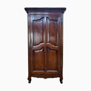 Louis XV Style Single-Door Bonnetière Wardrobe