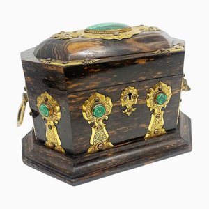 English Tea Caddy by P. & F. Schäfer, London, England, 19th Century