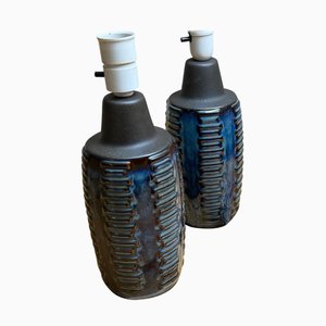 Lampade da tavolo attribuite a Einar Johansen per Søholm, anni '60, set di 2