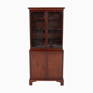 Libreria antica Regency in mogano smaltato