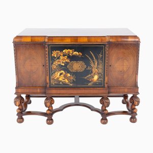 Carolean Chinoiserie Server Sideboard aus Nussholz, 1920er