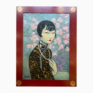 Léa Lafugie, Lady of Shanghai, anni '20, Olio su tela
