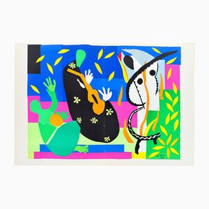 Henri Matisse, Tristesse du Roi, 1958, Lithograph