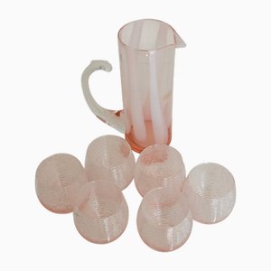 Verres Barbie par Mariana Iskra pour Ribes Studio, Set de 7