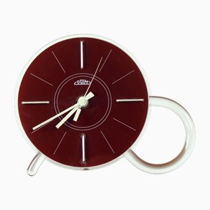 Mid-Century Modern Freestanding Clock by Prim, Czechoslovakia, 1960s