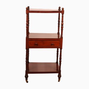 Early 19th Century Whatnot Mahogany Shelf