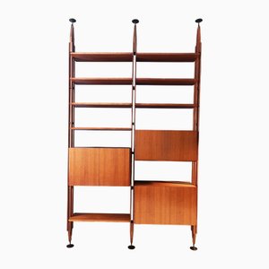 LB7 Bücherregal aus Teak von Franco Albini für Poggi, 1960
