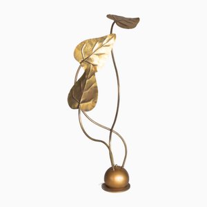 Lampada da terra Foglia di Tommaso Barbi, anni '70