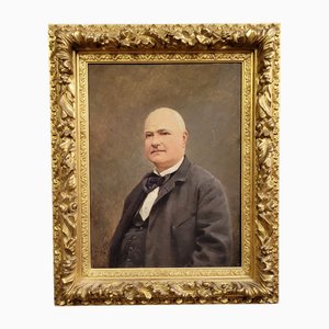 Jules-Émile Saintin, Ritratto di figura notevole, 1850, Olio su tela