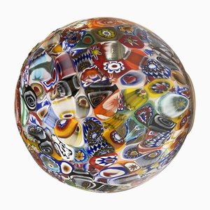 Venetian Murrine Little Sphere Wall Sconce in Murano Glass by Simoeng