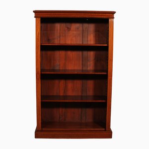 Offenes Bücherregal aus Mahagoni mit Intarsien, 19. Jh., England