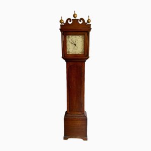 Antike George III Standuhr aus Mahagoni, 1800