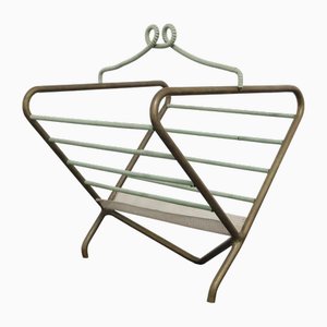 Vintage Magazine Rack by Mathieu Matégot for Artimeta, 1950s