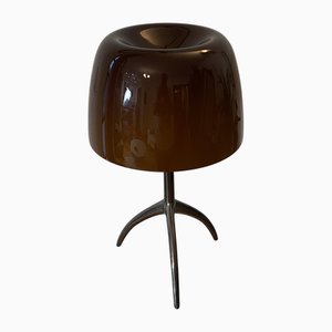 Lampada Lumière grande in alluminio e vetro di R. Foscarini, anni '90