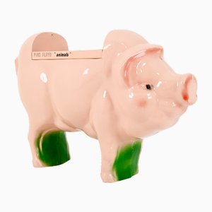 Plattenständer für Pink Floyds Album Animals, 1977