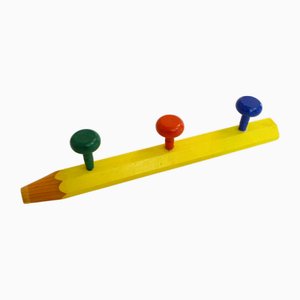 Pencil Wandhaken im Stil von P. Sala, 1980er
