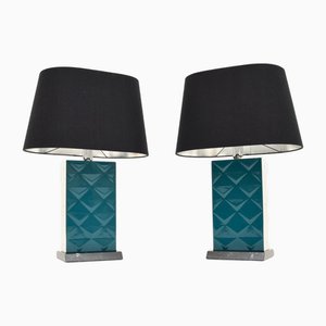 Toblerone Table Lamps attributed to Oitoemponto, 2001, Set of 2