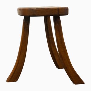 Small French Tripod Stool, 1960s