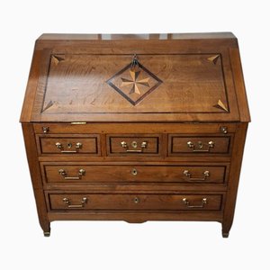 Secretary in Oak, 1840s