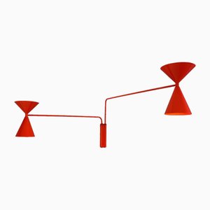 Special Edition Fluor Bat Light with Two Arms by Juanma Lizana