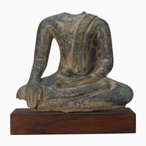 Busto del Buddha di Sukhothai, XIX secolo, bronzo