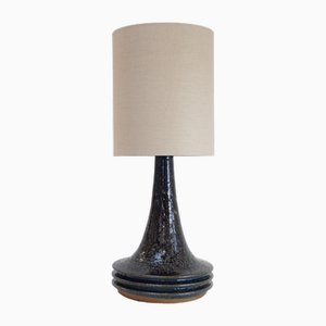 Mid-Century Danish Stoneware Table Lamp by Frank Tromborg for Axella, 1960s