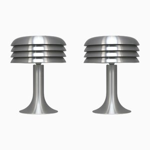 BN 26 Table Lamps by Hans-Agne Jakobsson for AB Markaryd Sweden, 1960s, Set of 2