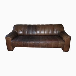 Modell DS44 3-Sitzer Sofa aus Büffelleder von de Sede, 1970er