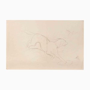 Ernest Rouart, Cane, Disegno a matita, anni '20